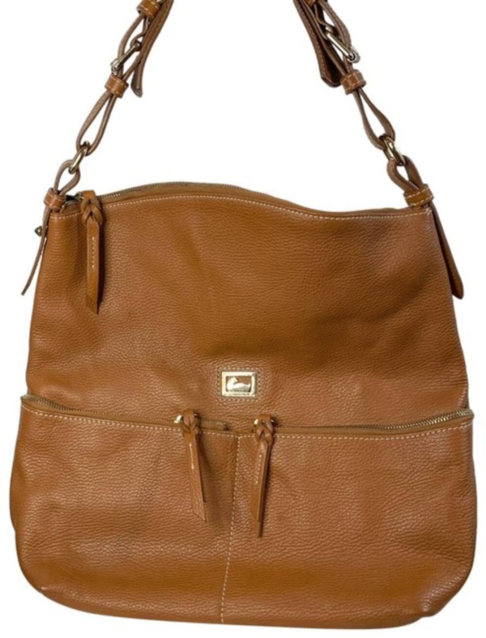 Dooney & Bourke Brown Genuine Leather Handbags